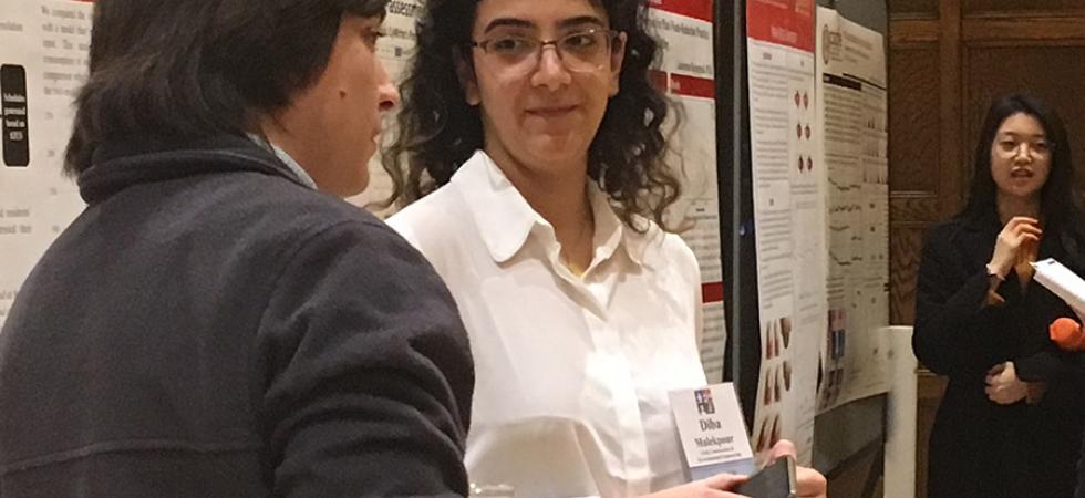 PhD student Diba Malekpour-Koupaei presents at 2019 ISU Research Day